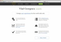 A great web design by Vlad Georgescu, San Francisco, CA: 