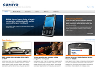 A great web design by YZA Studios, Los Angeles, CA: 