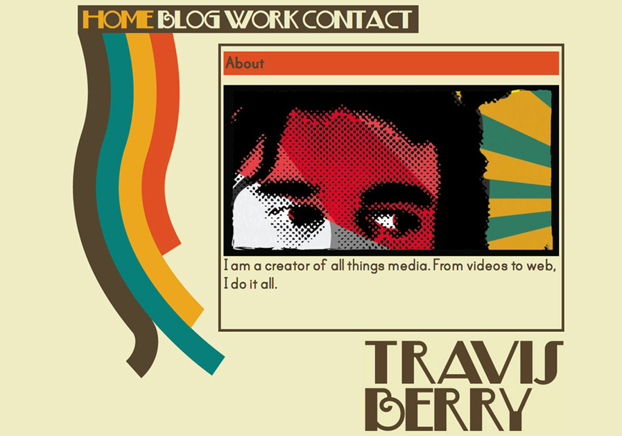 A great web design by Travis Berry, Denver, CO: 