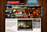 A great web design by Groik Productions, Eugene, OR: 