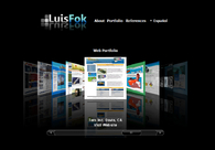 A great web design by Luis Fok, Los Angeles, CA: 
