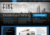 A great web design by Fine Print, Inc., New York, NY: 