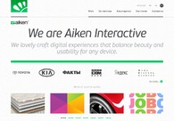 A great web design by Aiken Interactive, San Francisco, CA: 