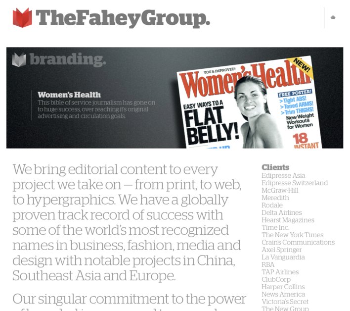 A great web design by Marcus Villaça Design, Budapest, Hungary: 