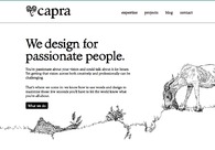 A great web design by Capra, London, United Kingdom: 
