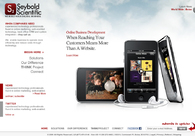 A great web design by Seybold Scientific, Boise, ID: 