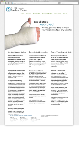 A great web design by DIGnmg, Nashville, TN: 