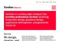 A great web design by Farefore Co., Beijing, China: 