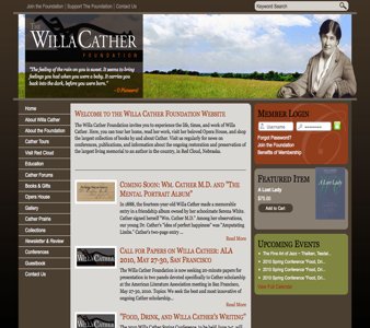 A great web design by Pickering Creative Group, Lincoln, NE: 