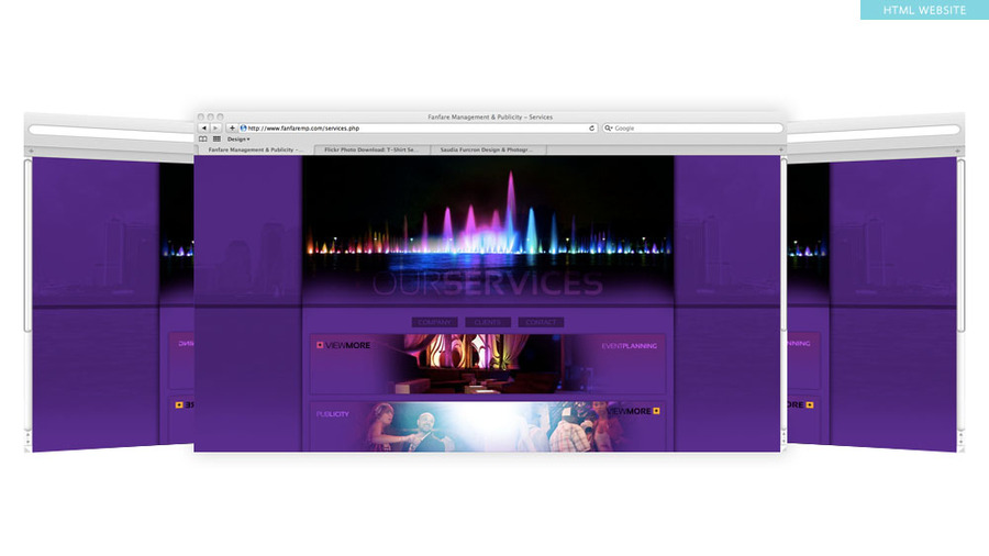 A great web design by Saudia Furcron Design & Photography, Los Angeles, CA: 