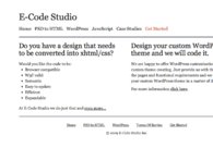 A great web design by E-Code Studio, Inc., Toronto, Canada: 