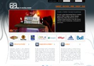 A great web design by E-axis, Toronto, Canada: 