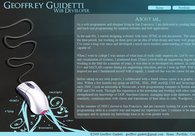 A great web design by Geoff Guidetti, San Francisco, CA: 