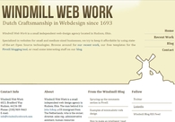 A great web design by Windmill Web Work, Cleveland, OH: 
