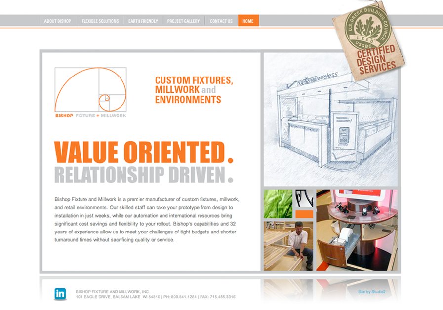 A great web design by Studio2, Minneapolis, MN: 