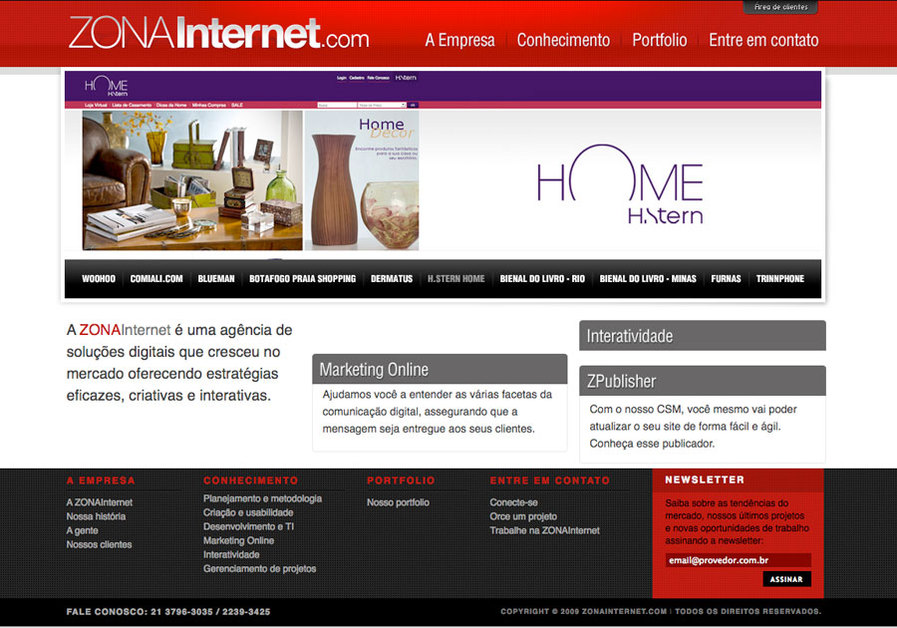 A great web design by ZONAInternet, Rio de Janeiro, Brazil: 