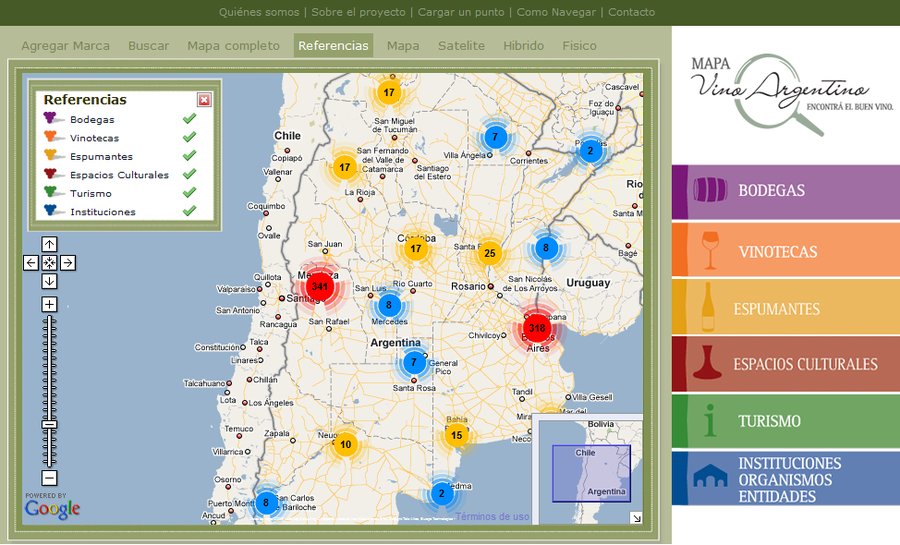 A great web design by UltimaMillaWeb, Mendoza, Argentina: 
