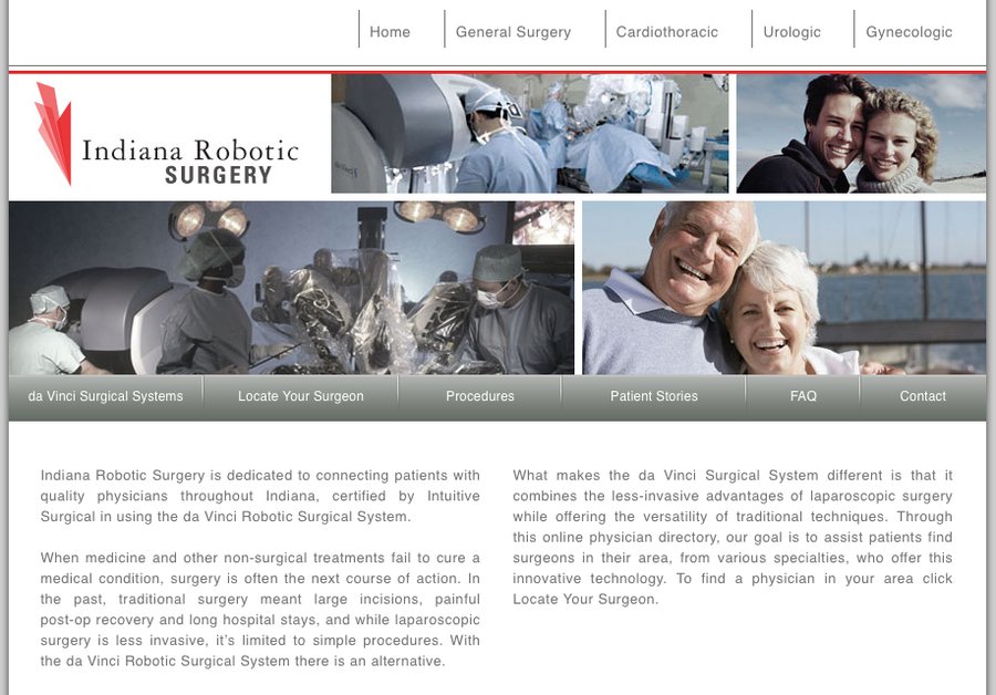 A great web design by Cassis, Indianapolis, IN: 