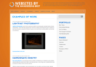 A great web design by The Wandering Brit, Tampa, FL: 