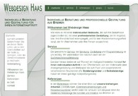 A great web design by Webdesign Haas, Bremen, Germany: 