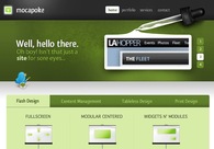 A great web design by Mocapoke Media, Los Angeles, CA: 