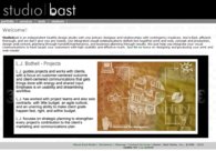 A great web design by studio|bast, Seattle, WA: 