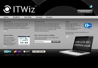 A great web design by ITWiz, Reigate, United Kingdom: 