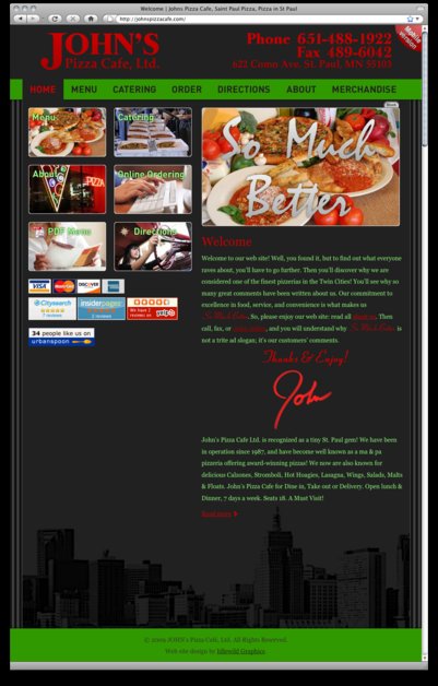 A great web design by Idlewild Graphics, Memphis, TN: 
