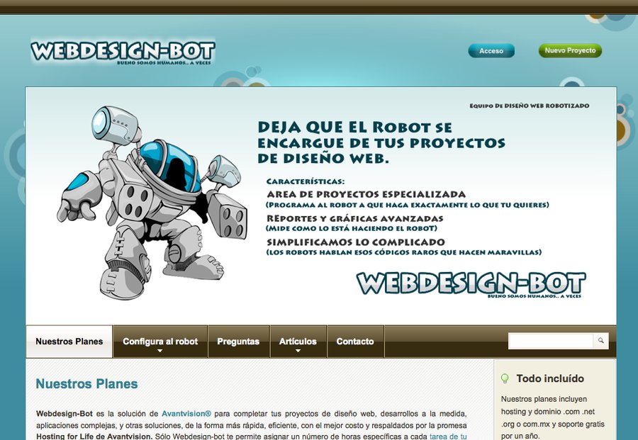 A great web design by bot.avantvision.net, Mexico City, Mexico: 