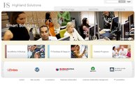 A great web design by Highland Solutions, Chicago, IL: 