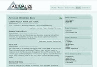 A great web design by Actualize Marketing, Phoenix, AZ: 