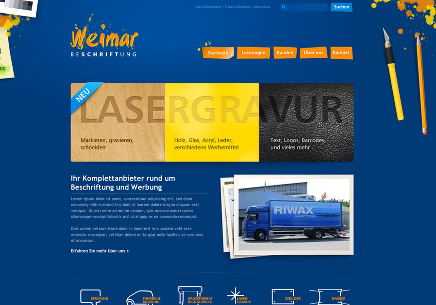 A great web design by signalfeuer., Frankfurt, Germany: 