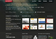 A great web design by Booyant, Boston, MA: 