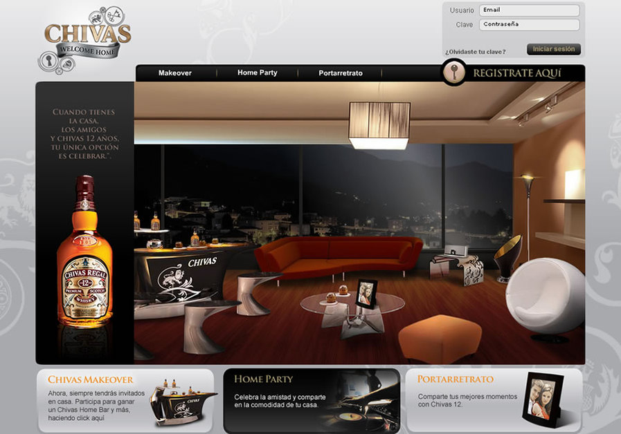 A great web design by Antares Agencia Interactiva, Caracas, Venezuela: 