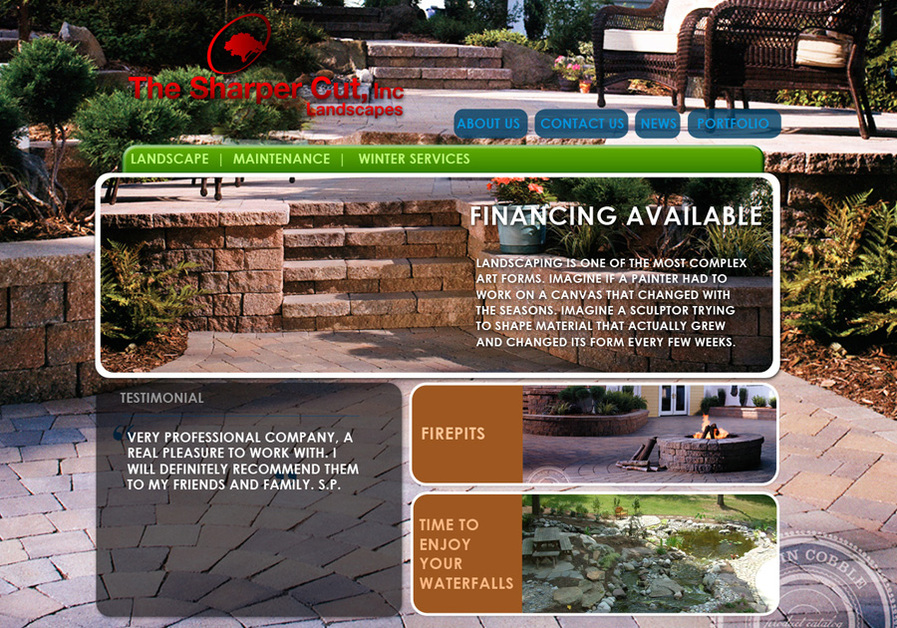 A great web design by Terragenesis, Washington DC, DC: 