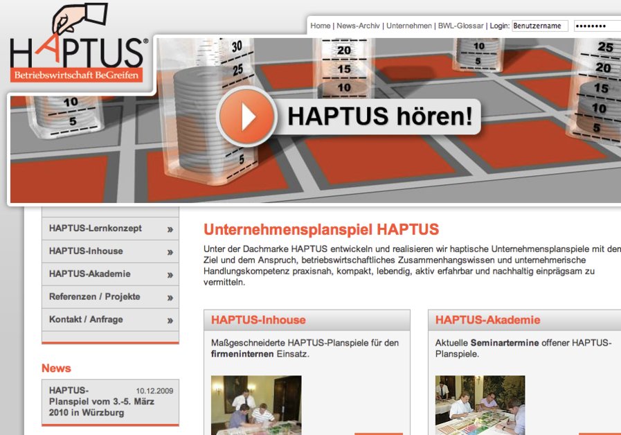 A great web design by 1klang.de internetagentur / fulda-petersberg, Fulda, Germany: 