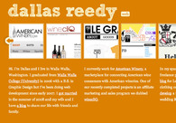 A great web design by Dallas Reedy, Walla Walla, WA: 