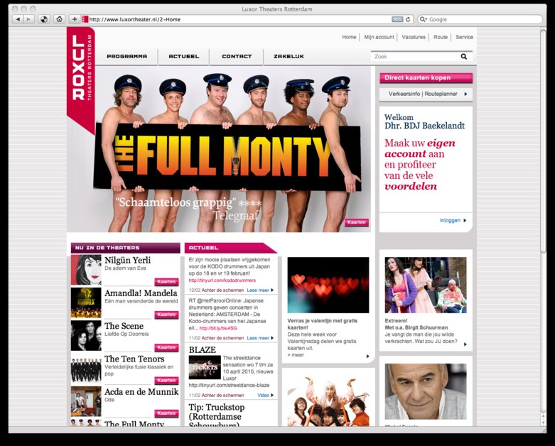 A great web design by Humanique, Rotterdam, Netherlands: 