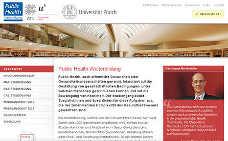 A great web design by Actra AG Webagentur, Zurich, Switzerland: 