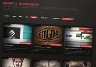 A great web design by D J Thompson, Vancouver, Canada: 