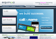A great web design by Equinoa, San Francisco, CA: 