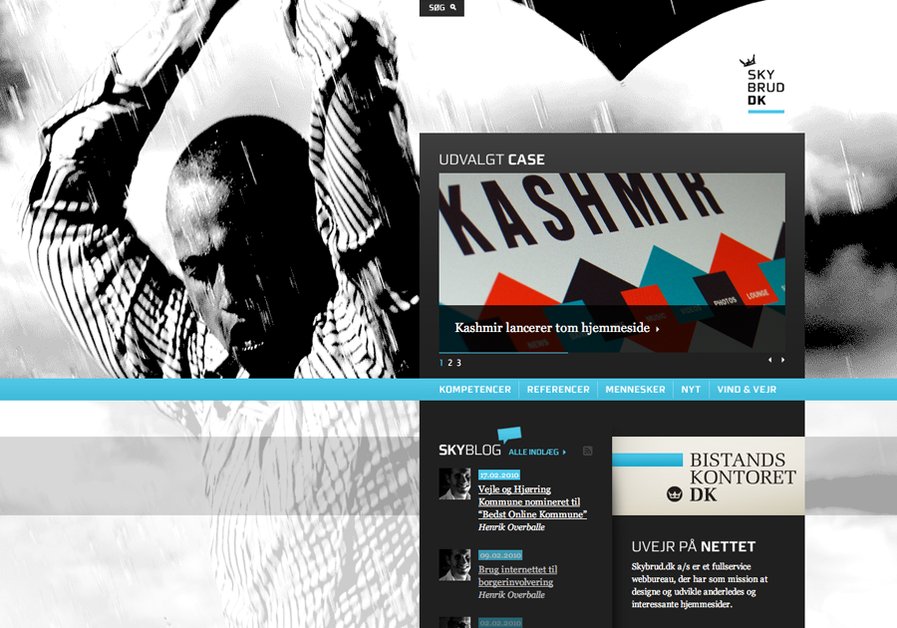 A great web design by Skybrud.dk, Vejle, Denmark: 