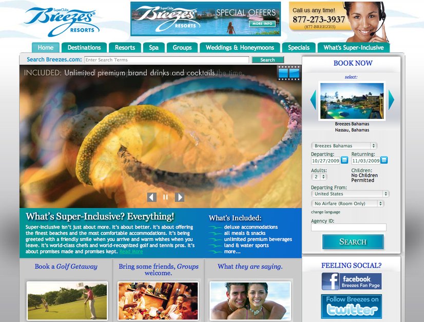 A great web design by Tinsley Advertising, Miami, FL: 