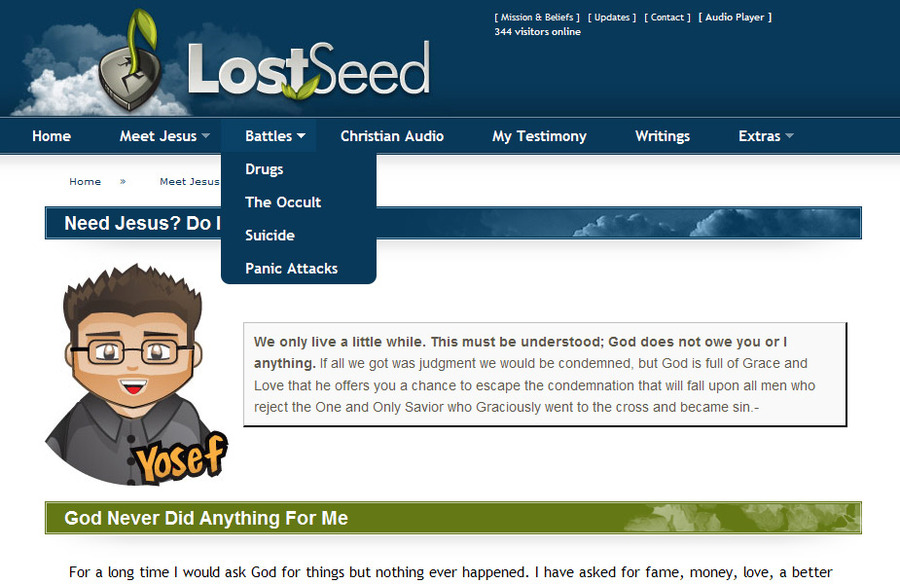A great web design by JREAM, Orlando, FL: 