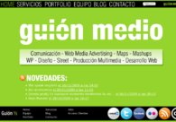 A great web design by Guión Medio, Parana, Argentina: 