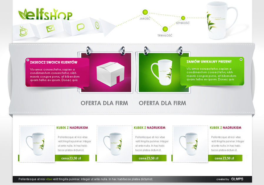 A great web design by GLMPS Motion Design Studio, Cracow, Poland: 