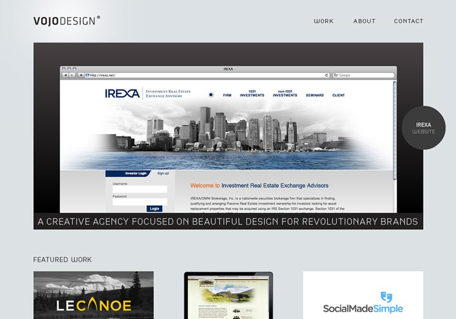 A great web design by VOJO Design, Salt Lake City, UT: 