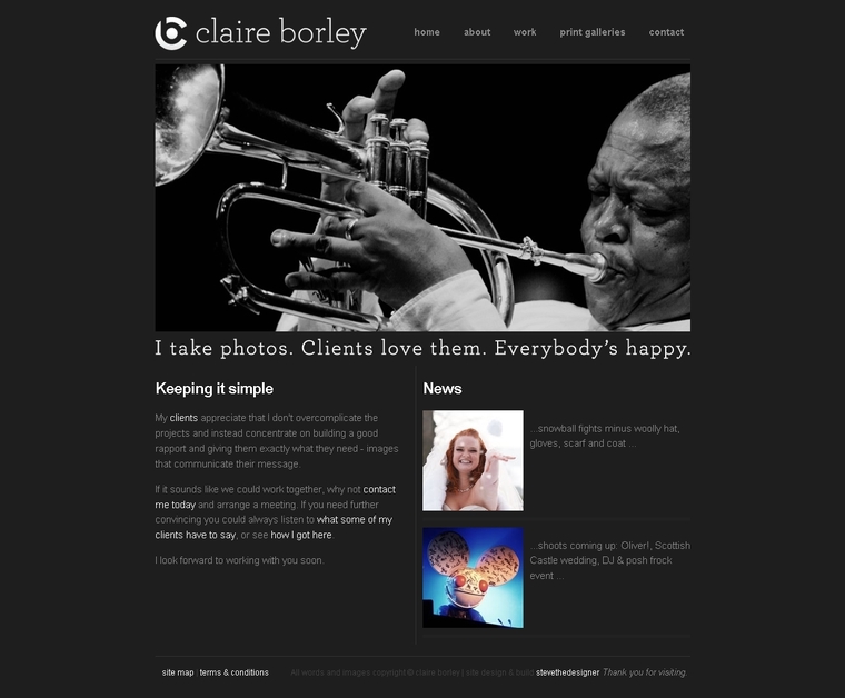 A great web design by stevethedesigner, Cambridge, United Kingdom: 