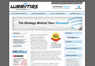 A great web design by WebiMax.com, New York, NY: 