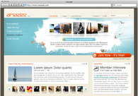 A great web design by Virtually Handmade GmbH, Zurich, Switzerland: 